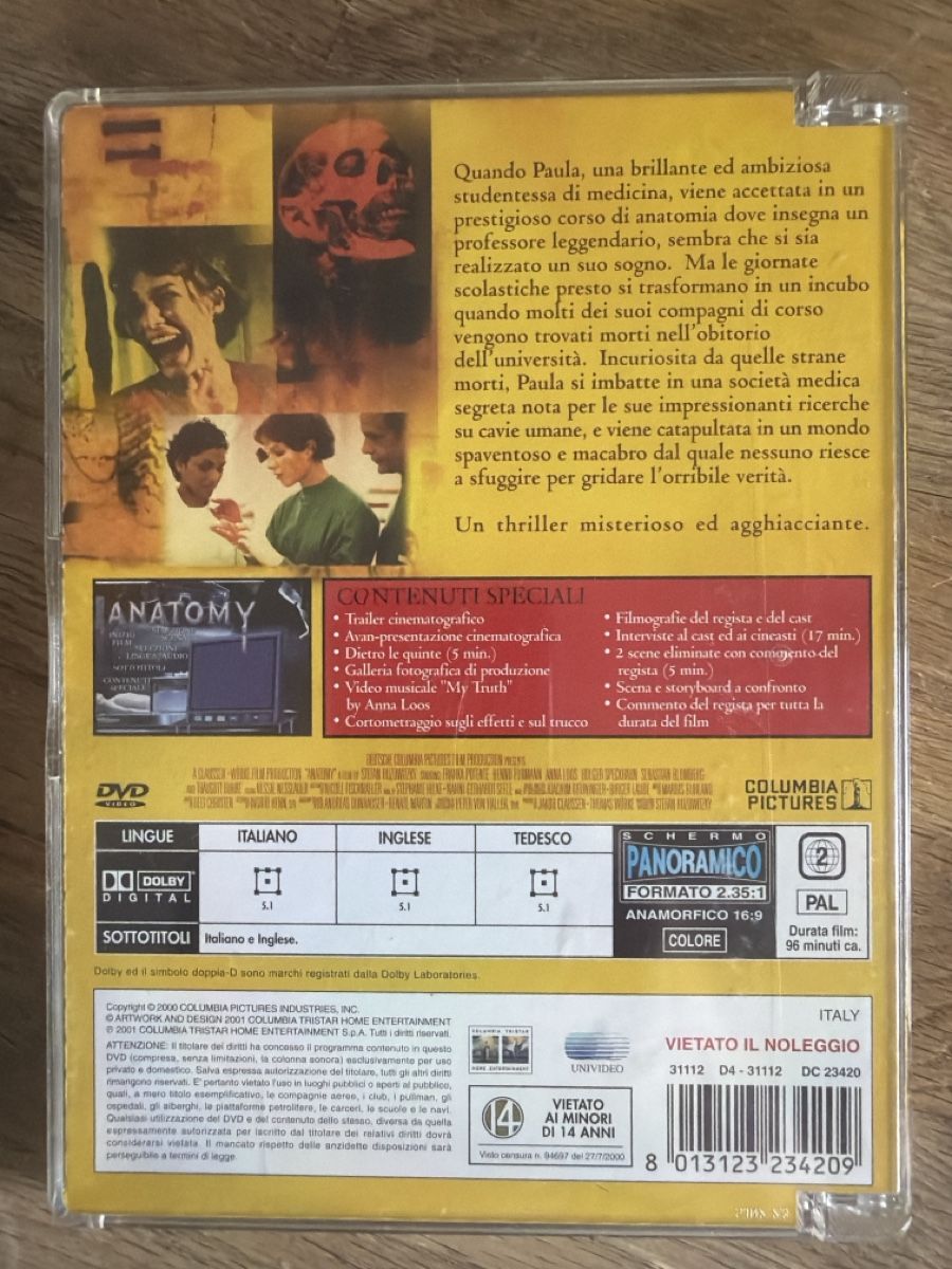 Tous les DVDs: Anatomy DVD – D'occasion à Lugano par bad_2t9b 1